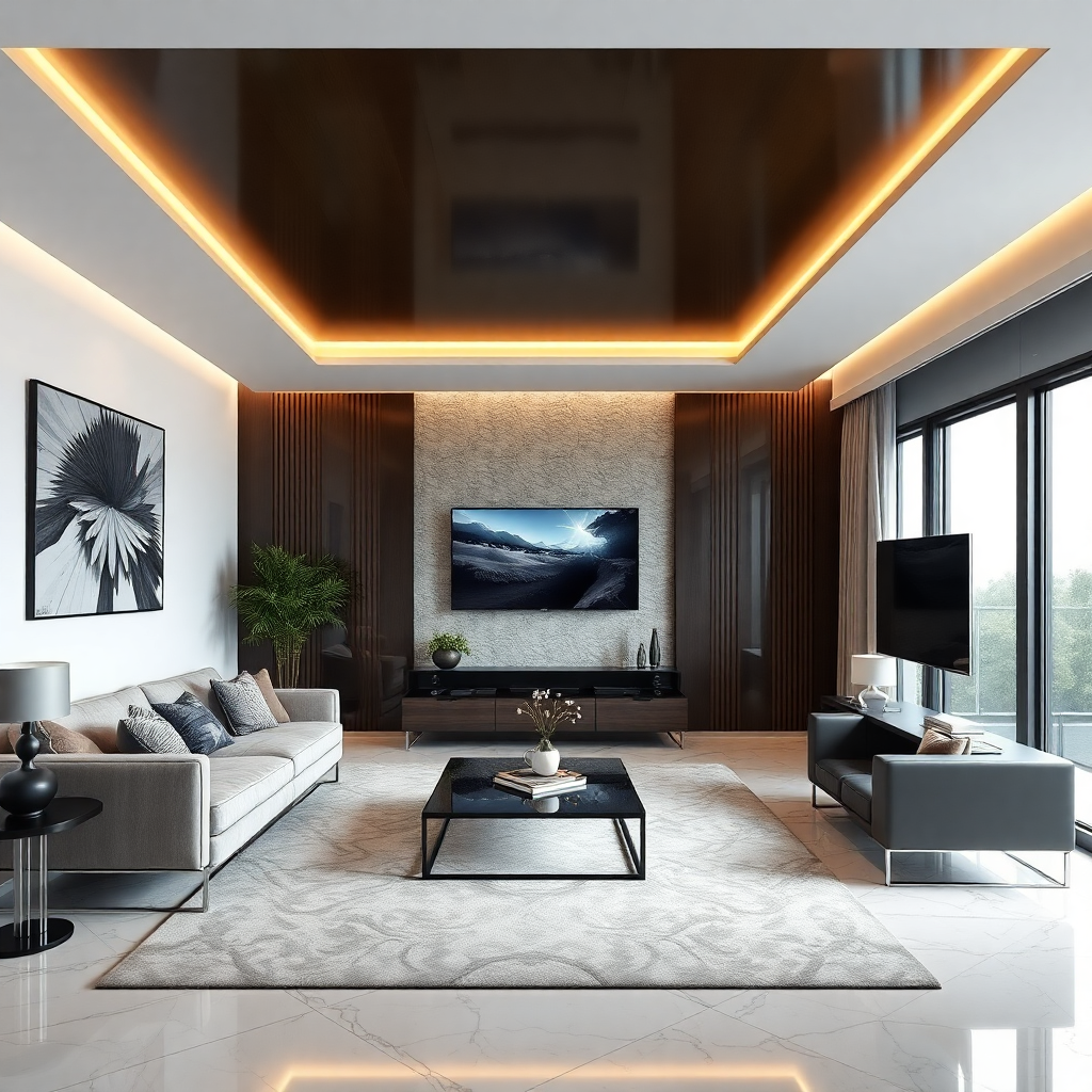 Apartament z ukrytą instalacją